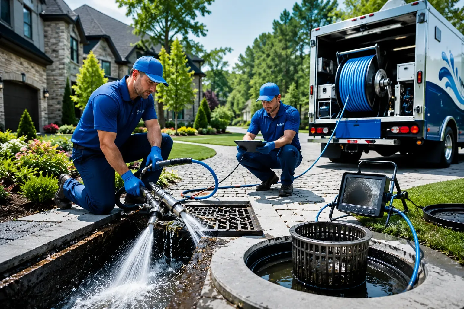 Local outdoor drain cleaning professionals in Gretna, NE