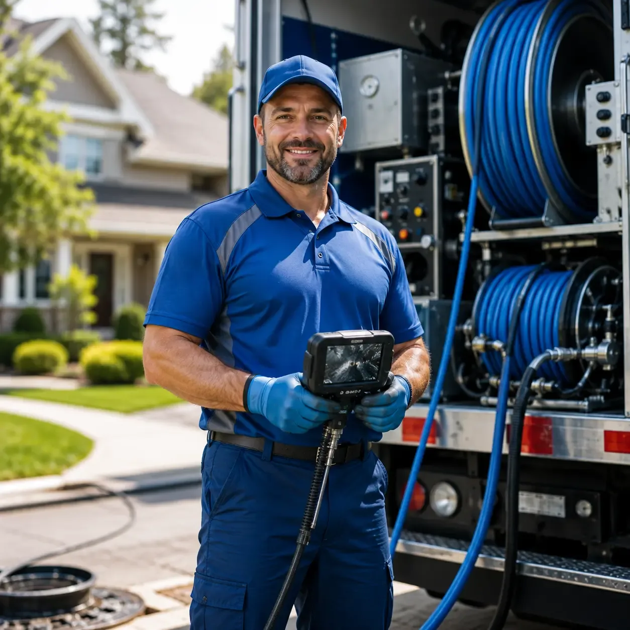 Local outdoor drain cleaning specialists in Gretna, NE